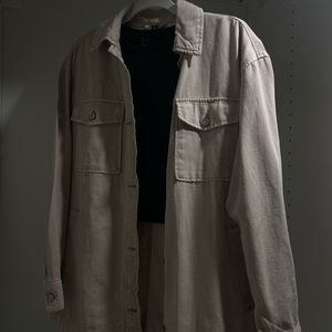 Forever 21 Cropped Black Fitted Mini Tee